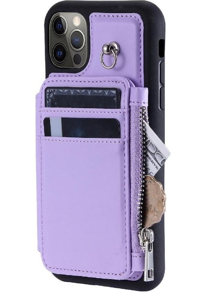 Cüzdan Kılıf IPhone 11 Pro Max 3 Büyük Kart Rfıd Engelleme Flip Folio Pu (Yurt Dışından)