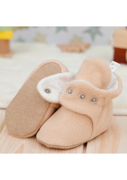 Polar Bebek Pandufu, Kaydırmaz Taban, Ev Botu, Kreş Ayakkabısı Patik, Bej fiyatları