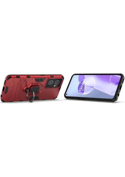 Oneplus Nord Ce 2 5g Askeri Sınıf Yüzük Için Halka Araba Montaj Kickstand Durumda (Yurt Dışından)