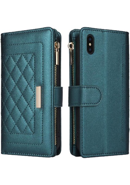 IPhone Xs Max Kart Yuvaları Için Flip Case Cüzdan Kayış Darbeye (Yurt Dışından)