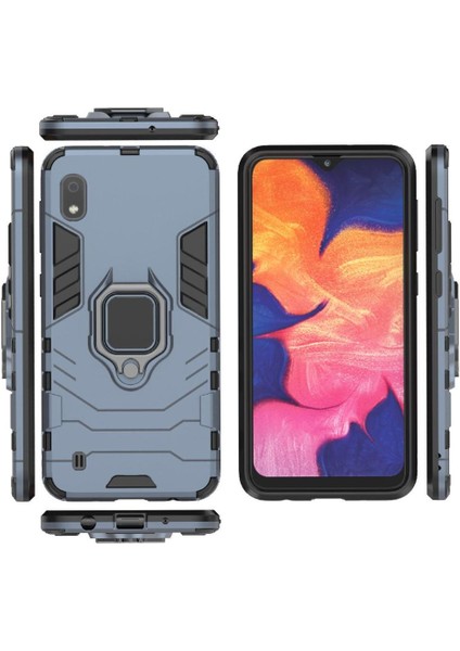 Halka Araba Dağı Kickstand Kılıf Galaxy A10/M10 Kickstand Sınıf (Yurt Dışından)
