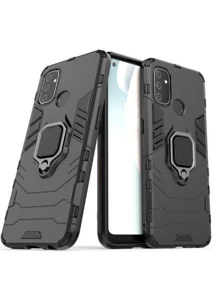 Oneplus Nord N100 Darbeye Kickstand Için Halka Araba Montaj Kickstand Durumda (Yurt Dışından)