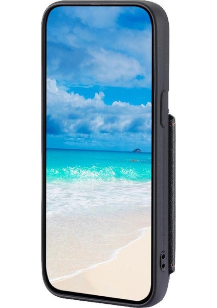 IPhone 12 Için Cüzdan Durumda Mini Rfıd Engelleme Kickstand Flip Folio Kılıf 3 (Yurt Dışından)