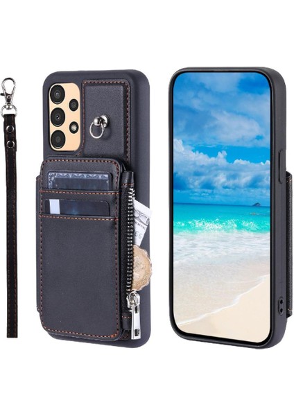 Cüzdan Kılıf Galaxy A14 4g/5g 3 Büyük Kart Kickstand Flip Folio (Yurt Dışından) fiyatları