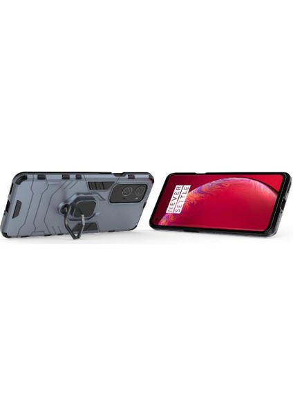 Oneplus 9 Pro Askeri Sınıf Koruma Için Halka Araba Montaj Kickstand Durumda (Yurt Dışından)