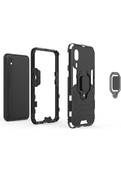 Halka Araba Dağı Kickstand Kılıf Galaxy A2 Çekirdek Metal Halka Tutucu (Yurt Dışından) fırsatları