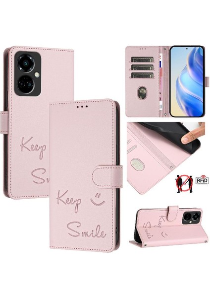 Tecno Camon 19 Pro 5g Için Kılıf Pu Deri Kart Tutucu Cüzdan Kapak Çevirin (Yurt Dışından)