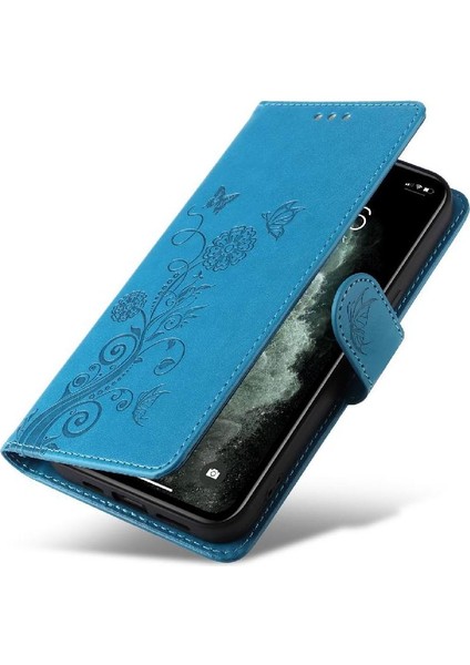 IPhone 11 Pro Max Cardyuvaları Çiçek Deri Flip Case Için Flip Case (Yurt Dışından)