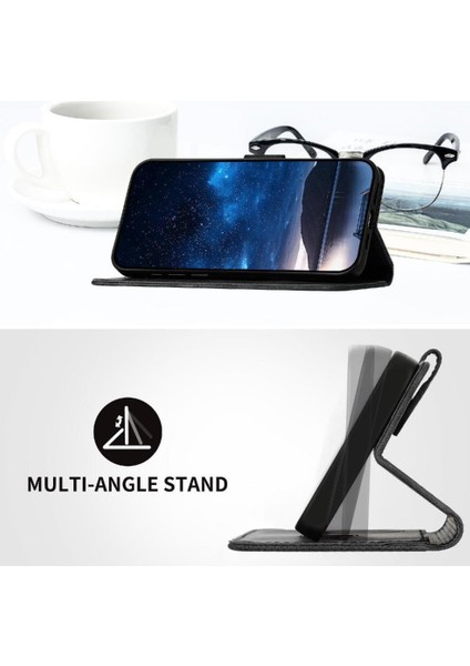 Ayrılabilir El Kayışı ve Kredi Kartı Yuvası ile Realme C33 Için Flip Case (Yurt Dışından)