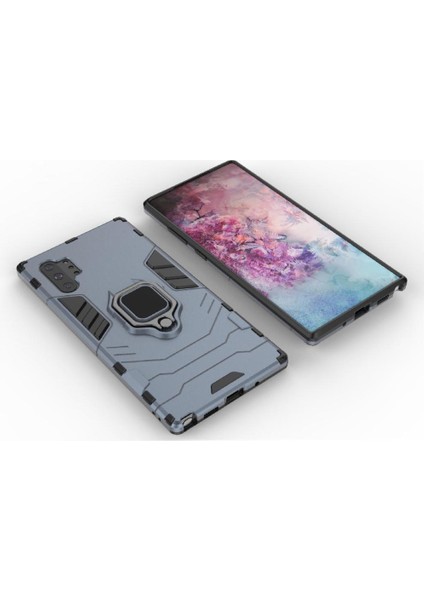 Halka Araba Dağı Kickstand Kılıf Galaxy NOTE10 Artı Askeri Halka (Yurt Dışından) indirimleri
