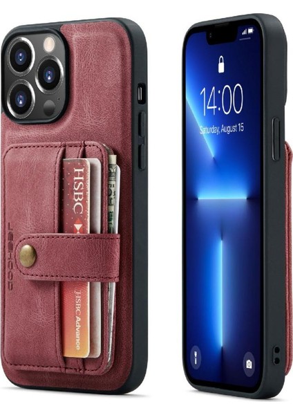 IPhone 14 Pro Max Rfıd Engelleme Manyetik Kablosuz Şarj Için Kılıf (Yurt Dışından)