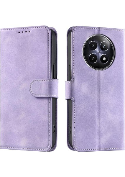 Realme 12 5g Kickstand Pu Deri Manyetik Bilek Kayışı Kart Için Flip Case (Yurt Dışından) indirimleri