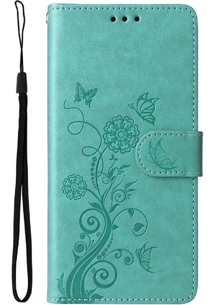 IPhone 16 Kart Yuvaları Çiçek Flip Deri Için Flip Case (Yurt Dışından) fiyatları