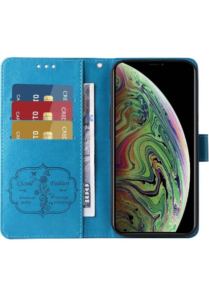 Iphone Xs Max Deri Flip Kart Yuvaları Çiçek Için Flip Case (Yurt Dışından) fiyatları