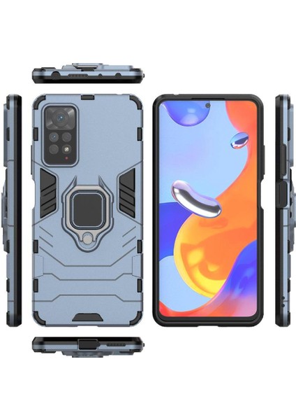 Halka Araba Montaj Kickstand Durumda Xiaomi Redmi Için Not 12 Pro 4g Metal Halka (Yurt Dışından)