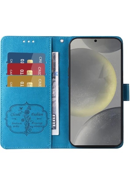 Galaxy S24 Deri Cardyuvaları Çiçek Flip Case Için Flip Case (Yurt Dışından) indirimleri