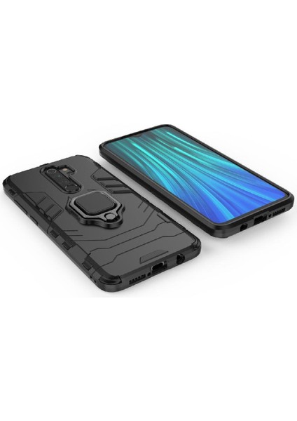 Halka Araba Dağı Kickstand Vaka Xiaomi Redmi Not 8 Için Pro Darbeye Sınıf (Yurt Dışından) fırsatları