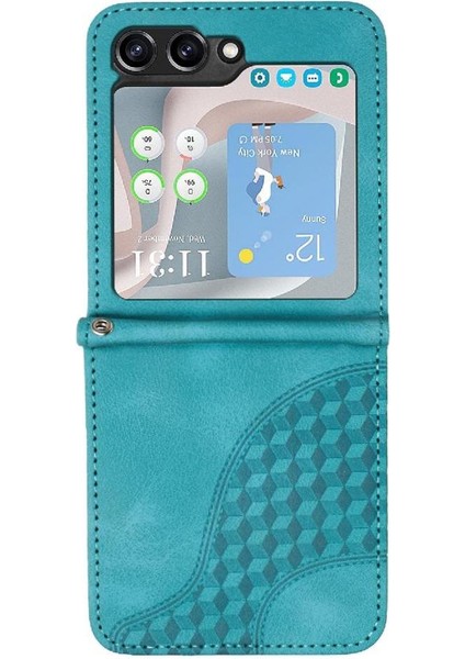 Galaxy Z Flip 6 Için Flip Case Pu Deri Kapak Çevirin Darbeye (Yurt Dışından) fırsatları
