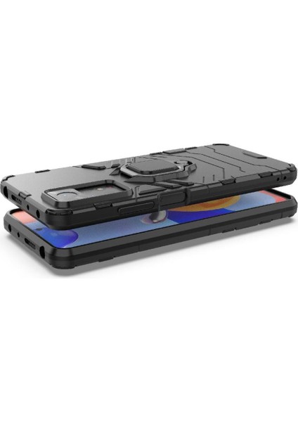 Halka Araba Montaj Kickstand Durumda Xiaomi Redmi Not 11E Pro Askeri Sınıf (Yurt Dışından)