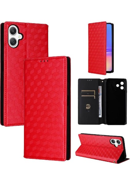Galaxy A06 Manyetik Kapatma Cüzdan 3D Desen Kartı Için Flip Case (Yurt Dışından) modelleri