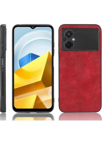 Xiaomi Poco M5 Için Hafif Durumda Klasik Sözleşmeli Tasarım Darbeye (Yurt Dışından)