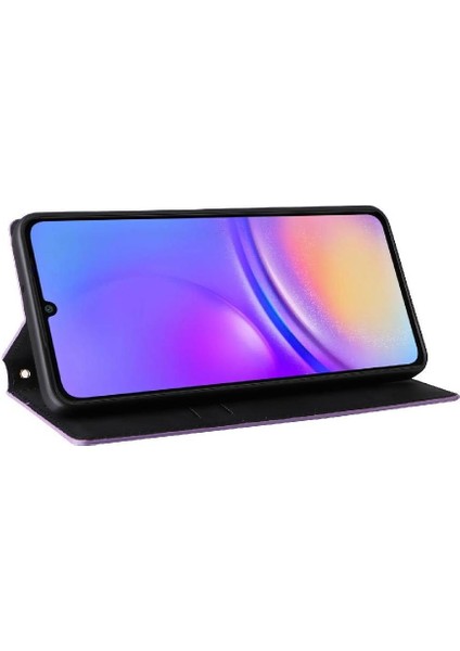 Galaxy A06 Manyetik Kapatma Cüzdan 3D Desen Kartı Için Flip Case (Yurt Dışından)