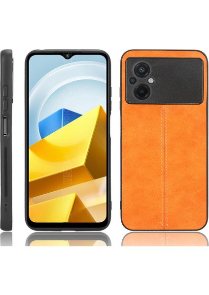 Xiaomi Poco M5 Için Hafif Durumda Klasik Sözleşmeli Tasarım Darbeye (Yurt Dışından)