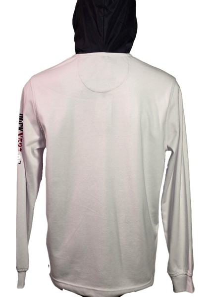 1319008 Erkek Kapşonlu Sweatshirt White modelleri
