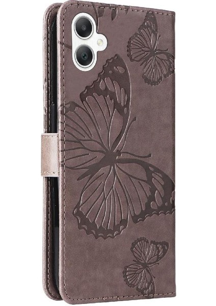 Galaxy A06 Flip Kickstand Manyetik Kapak Darbeye Kapak (Yurt Dışından)