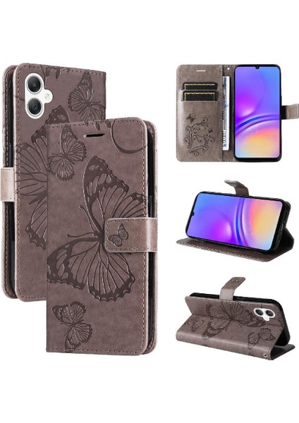 Galaxy A06 Flip Kickstand Manyetik Kapak Darbeye Kapak (Yurt Dışından)