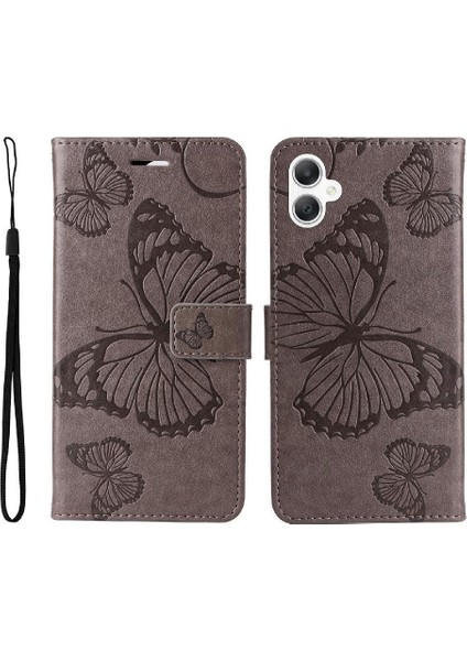 Galaxy A06 Flip Kickstand Manyetik Kapak Darbeye Kapak (Yurt Dışından)