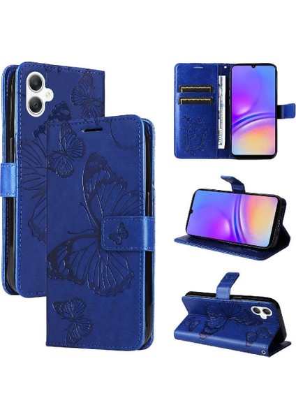 Galaxy A06 Flip Kickstand Manyetik Kapak Darbeye Kapak (Yurt Dışından)