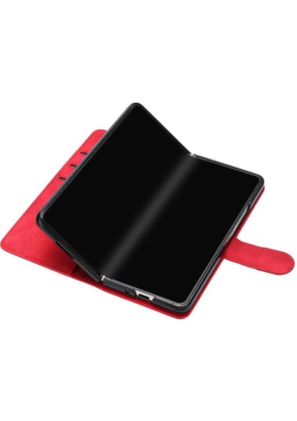 Galaxy Z Fold 6 Cüzdan Premium Pu Dahili Mıknatıs ile Uyumlu (Yurt Dışından) modelleri