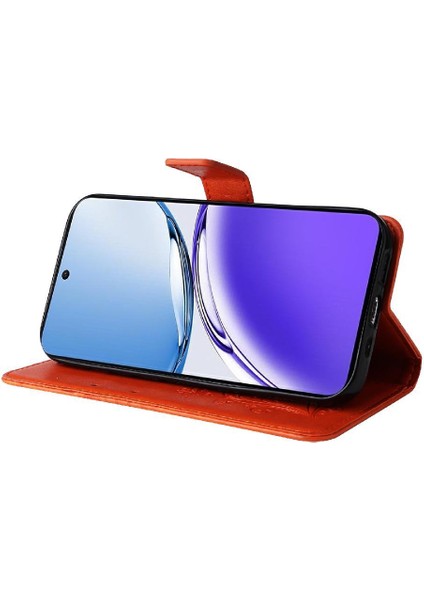 MY Boutique1 Oppo A3 5g Flip Kickstand Manyetik Kapak Darbeye Kapak Pu (Yurt Dışından)