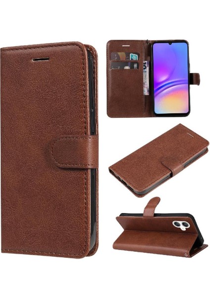 Kart Yuvası Iş Cüzdan Telefon Kılıfı ile Galaxy A06 Için Flip Case (Yurt Dışından)