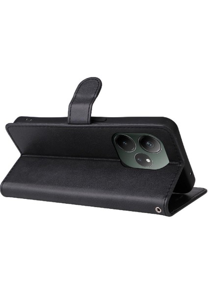 Kart Yuvası Katı ile Realme Gt 6 Iş Cüzdan Telefon Kılıfı Için Flip Case (Yurt Dışından) fırsatları