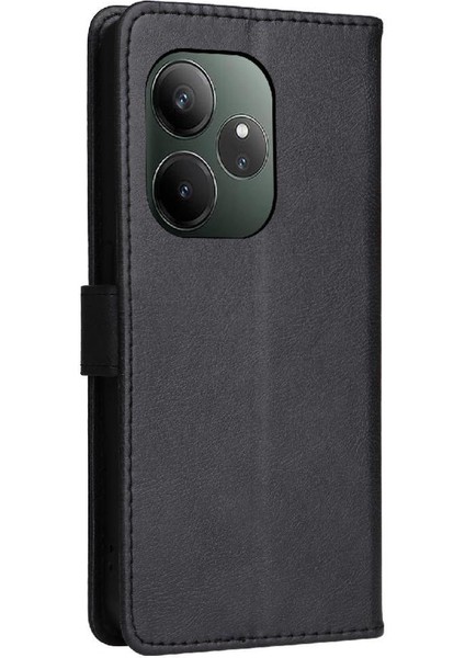 Kart Yuvası Katı ile Realme Gt 6 Iş Cüzdan Telefon Kılıfı Için Flip Case (Yurt Dışından) indirimleri