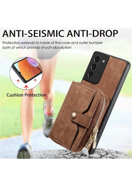 Galaxy S21 Ayarlanabilir Kordon Premium Deri 7 Kart (Yurt Dışından) fiyatları