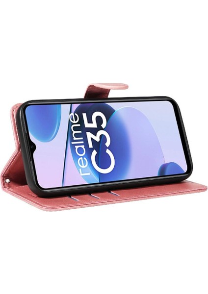 Realme Narzo 50A Başbakan Cüzdan Telefon Kılıfı Için Filp Durumda Ayrılabilir Siyah Pu (Yurt Dışından) fiyatları