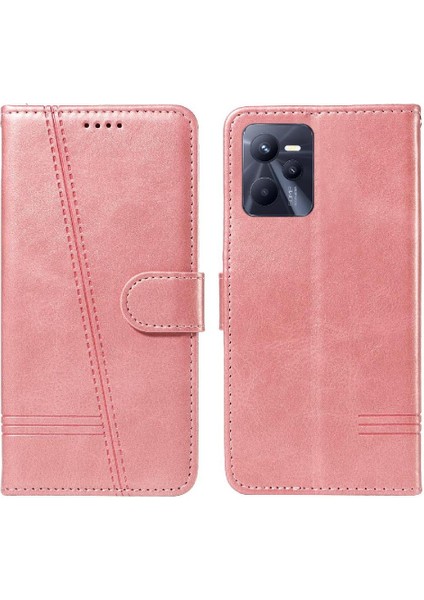 Realme Narzo 50A Başbakan Cüzdan Telefon Kılıfı Için Filp Durumda Ayrılabilir Siyah Pu (Yurt Dışından) modelleri
