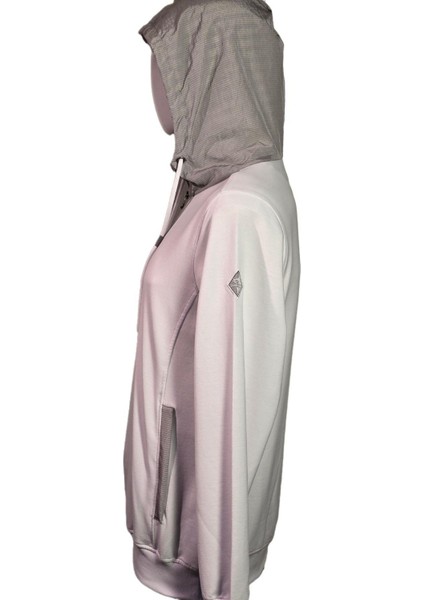 1319504 Erkek Kapşonlu Sweatshirt White