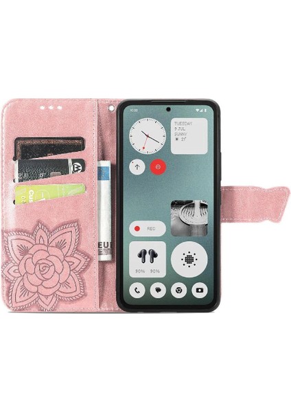 Nothing Kılıf Cmf Telefon 1 Çok Renkli Cüzdan Kelebek Iş Kanat (Yurt Dışından)