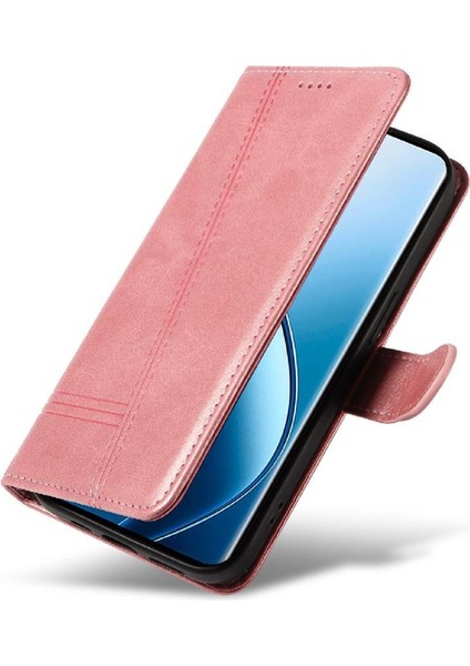 Realme 12 Pro Artı Preslenmiş Pu Deri Cüzdan Telefon Kılıfı Için Filp Durumda (Yurt Dışından)