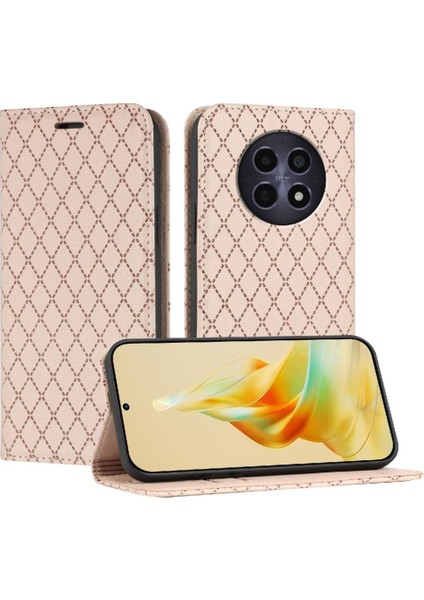 Realme 12 5g Iş Çevirme Cüzdan Manyetik Kabuk Kart Yuvaları Tutucu (Yurt Dışından)