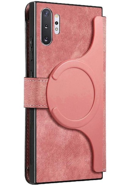 Galaxy Not 10 Için Flip Case Artı Retro Kart Standı Cüzdan Mıknatıs (Yurt Dışından)