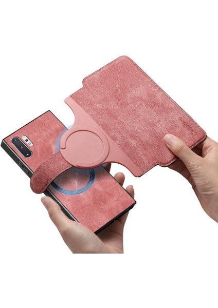Galaxy Not 10 Için Flip Case Artı Retro Kart Standı Cüzdan Mıknatıs (Yurt Dışından)