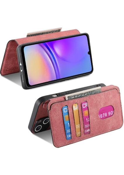 Galaxy A05 Için Flip Case Cüzdan Kart Standı Retro Mıknatıs Koruyucu (Yurt Dışından) modelleri