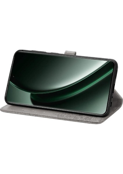 Realme Gt 6 Flip Kapak Için Flip Case Basit Iş Darbeye Zarif (Yurt Dışından)