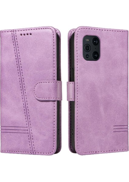 Oppo Için Filp Durumda Kredi Kartı Yuvası Cüzdan Telefon Kılıfı Pu ile X5 Pro Bulmak (Yurt Dışından)