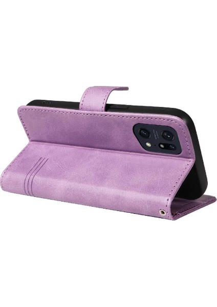 Oppo Için Filp Durumda Kredi Kartı Yuvası Cüzdan Telefon Kılıfı Pu ile X5 Pro Bulmak (Yurt Dışından)